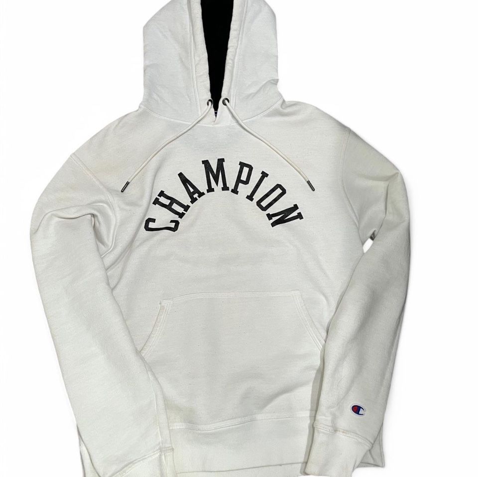 white champion hoodie