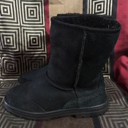 Black Ugg Boots  Size 7w