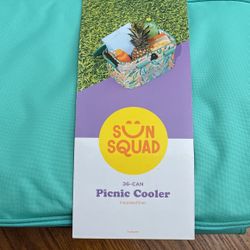 Sun Squad Cooler Brand New