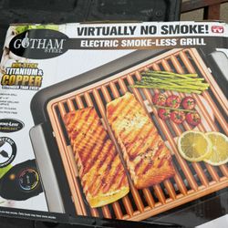 Gotham Steel Electric Smoke-Less Grill 
