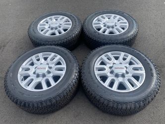 Factory 20” GMC 8 lug 2500 Sierra rims & tires ~ new tread 100% ~ 2011 to 2026 models