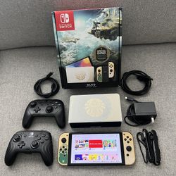 Nintendo Switch OLED Zelda Tears Of The Kingdom Edition