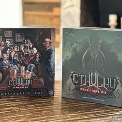 Cthulhu Death May Die And Unspeakable Box