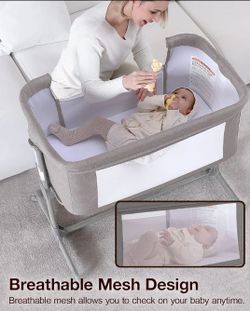 NEW baby bassinet bedside sleeper NUEVA cuna moises