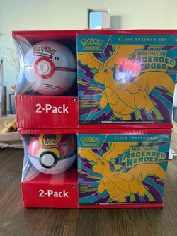 Pokémon Mega Evolution Ascended Heroes Elite Trainer Box Bundle