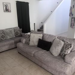 Couches With Decor pillows 