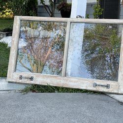 Vintage Glass Window