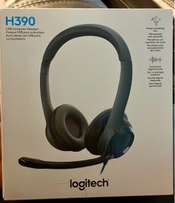 Logitech USB Headset with noise canceling Mic