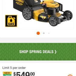 Dewalt Lawnmower 