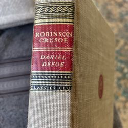 1969 Book Robinson Crusoe By Daniel Defoe
