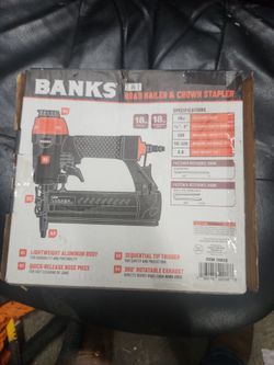 New nailer and stapler