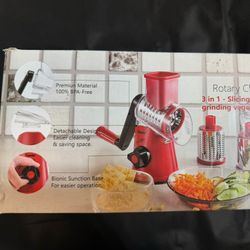 Rotary Cheese Shredder. 