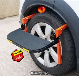 Tire-Mounted Car Step Ladder