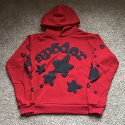 Red And Black Spider Hoodie