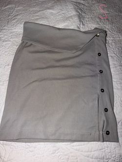 Gray skirt size S