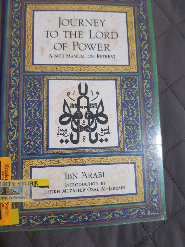 Ibn arabi . Journey to the lord power