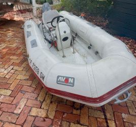 Avon Seasport Dinghy. Engine works! 11 feet long