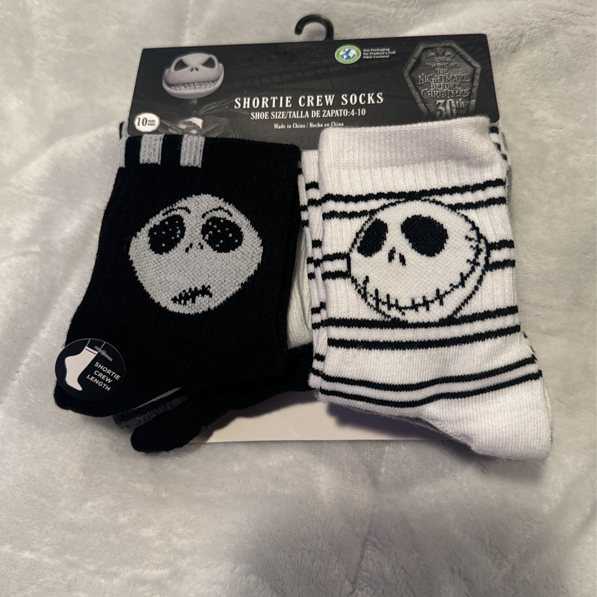 Nightmare Before Christmas Socks