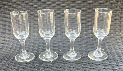 Used Aperitif Small Glasses