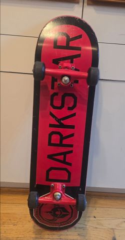 Darkstar Complete Skateboard Red and Black