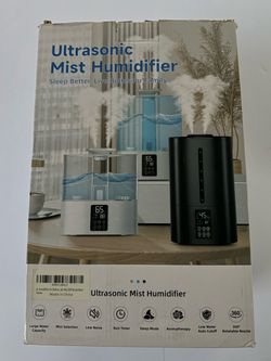 6L Warm & Cool Mist Ultrasonic Humidifier – New Open Box