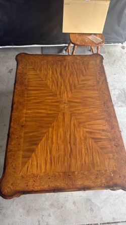 Center wood table