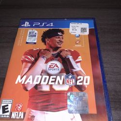 Madden NFL 20 Playstation 4