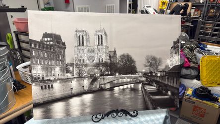 Notre Dame Cathedral Paris Canvas Wall Art