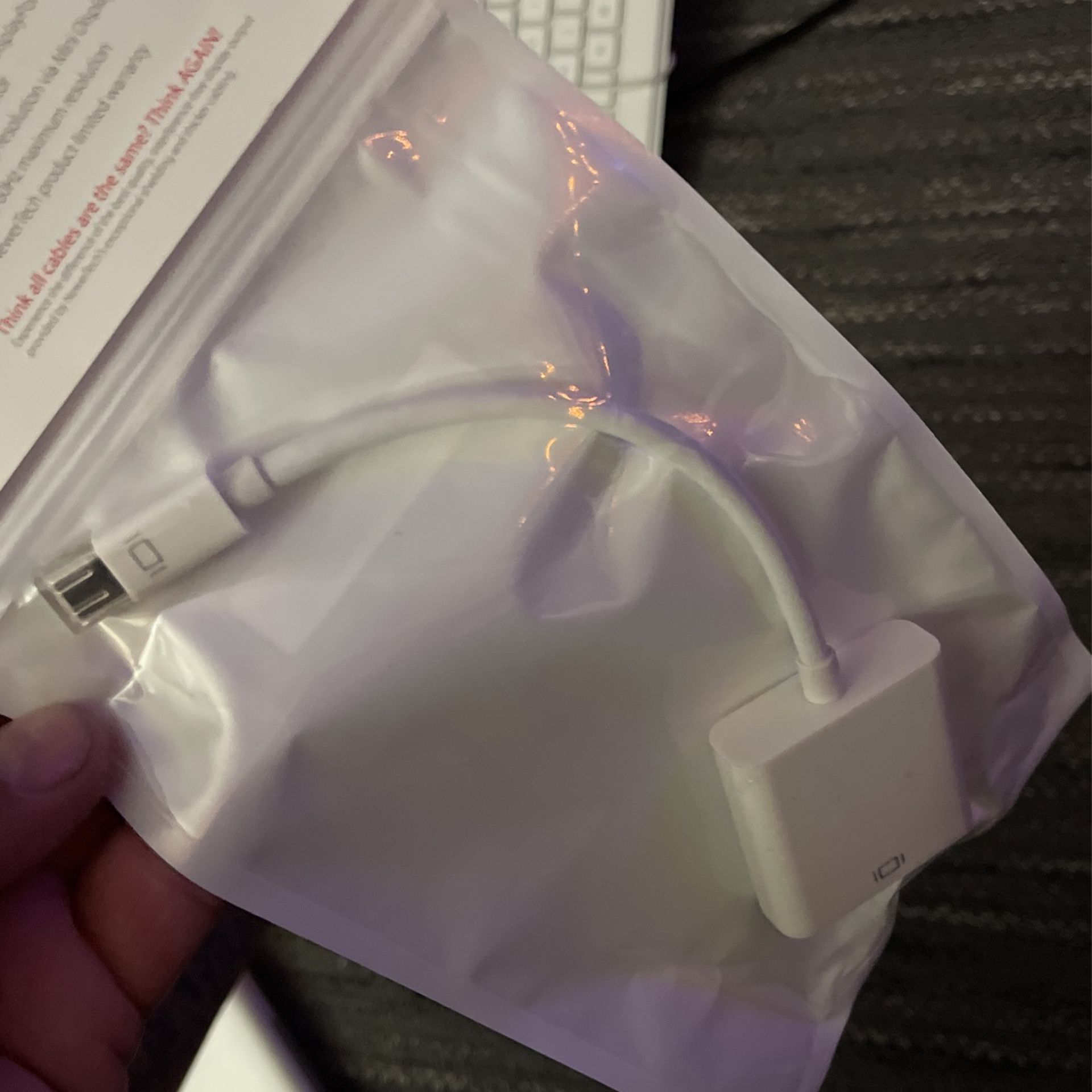 Mini Display Port To DVI Adapter For For Apple