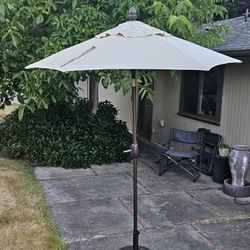 PATIO. UMBRELLA. &  STAND