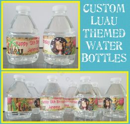 Luau themed party favors and decorations for birthdays or any occasion