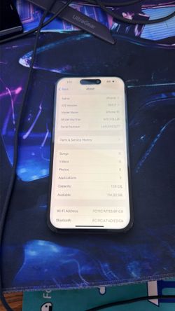 iPhone 15 black unlocked 128Gb