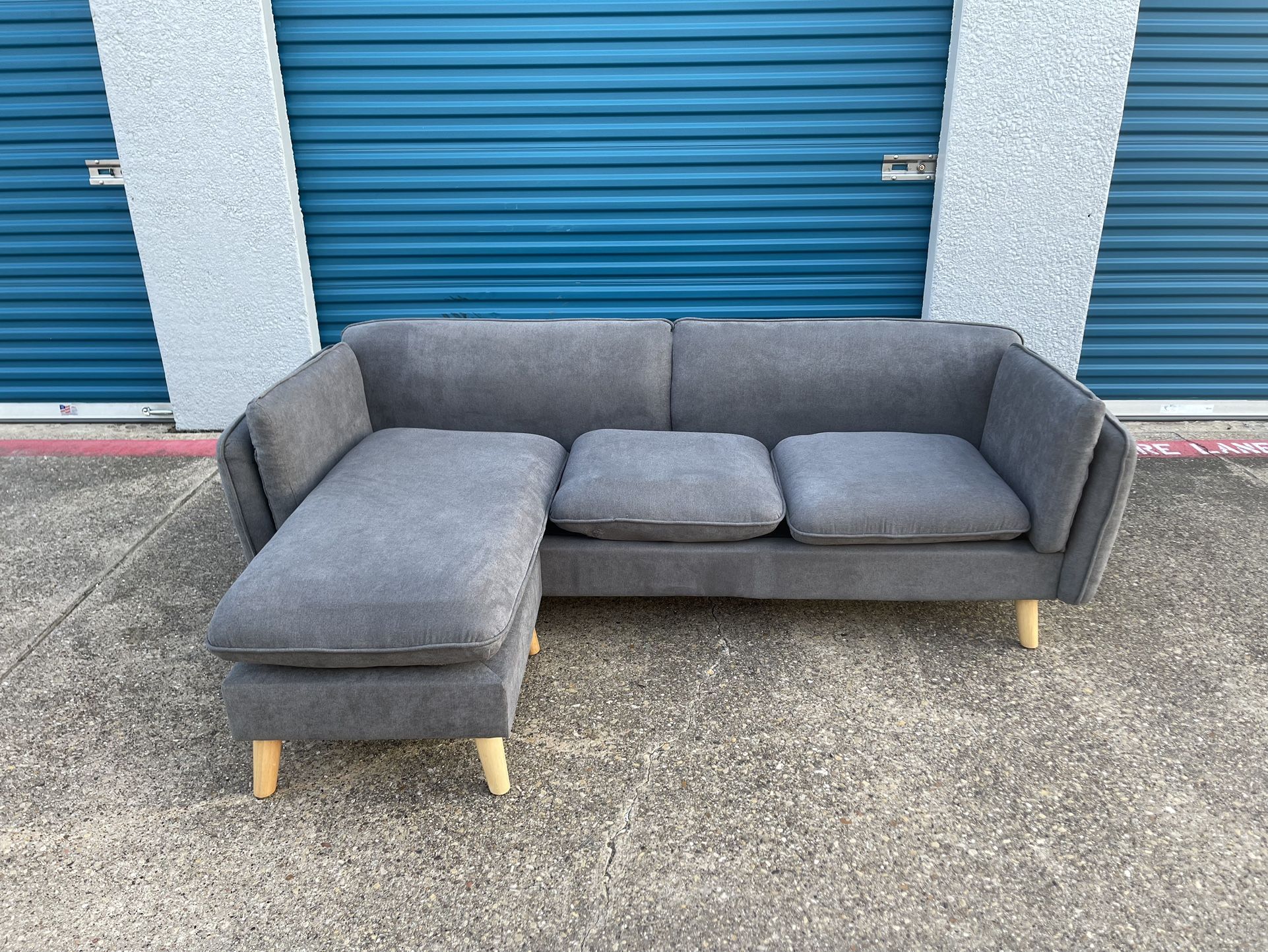 💫 GRAY SECTIONAL COUCH 🛋  💫❗️❗️ FREE DELIVERY 🚚❗️❗️
