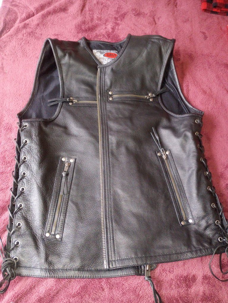Leather Riding Jacket 