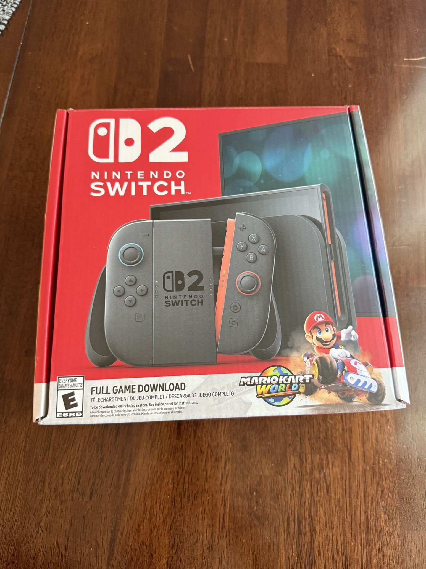 Brand New In Box Nintendo Switch 2 Mario Kart