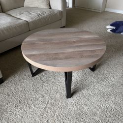 Coffee Table And End Tables