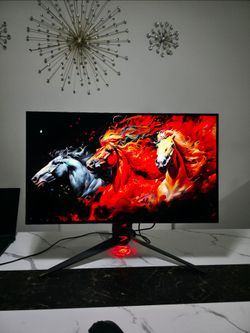 ASUS - ROG Swift 32" Dual Mode (4K 240Hz, FHD 480Hz) OLED 0.03ms Gaming Monitor with FreeSync and HDR (DisplayPort, HDMI) - Black