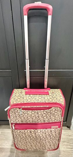 🧳🔥 CALVIN KLEIN 20” CARRY-ON LUGGAGE | LIKE NEW | 100% AUTHENTIC | $25 👍👍