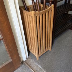 Teak Wood Umbrealla Stand