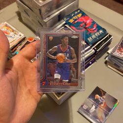 VJ Edgecombe Topps Chrome Rookie No. 253