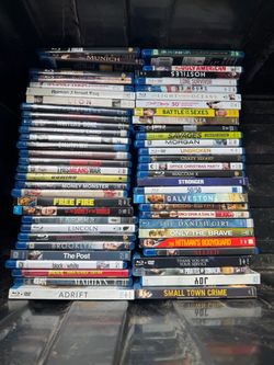 Blu-Ray movies. $1/each