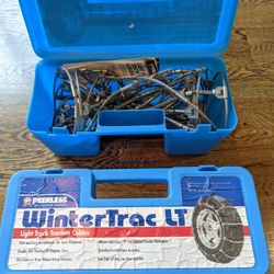 Two New Snow Tire Chains