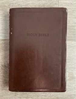 NIV Holy Bible Brown Soft Leather Bound Zondervan