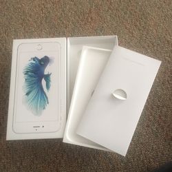 iPhone 6s Plus Empty Box