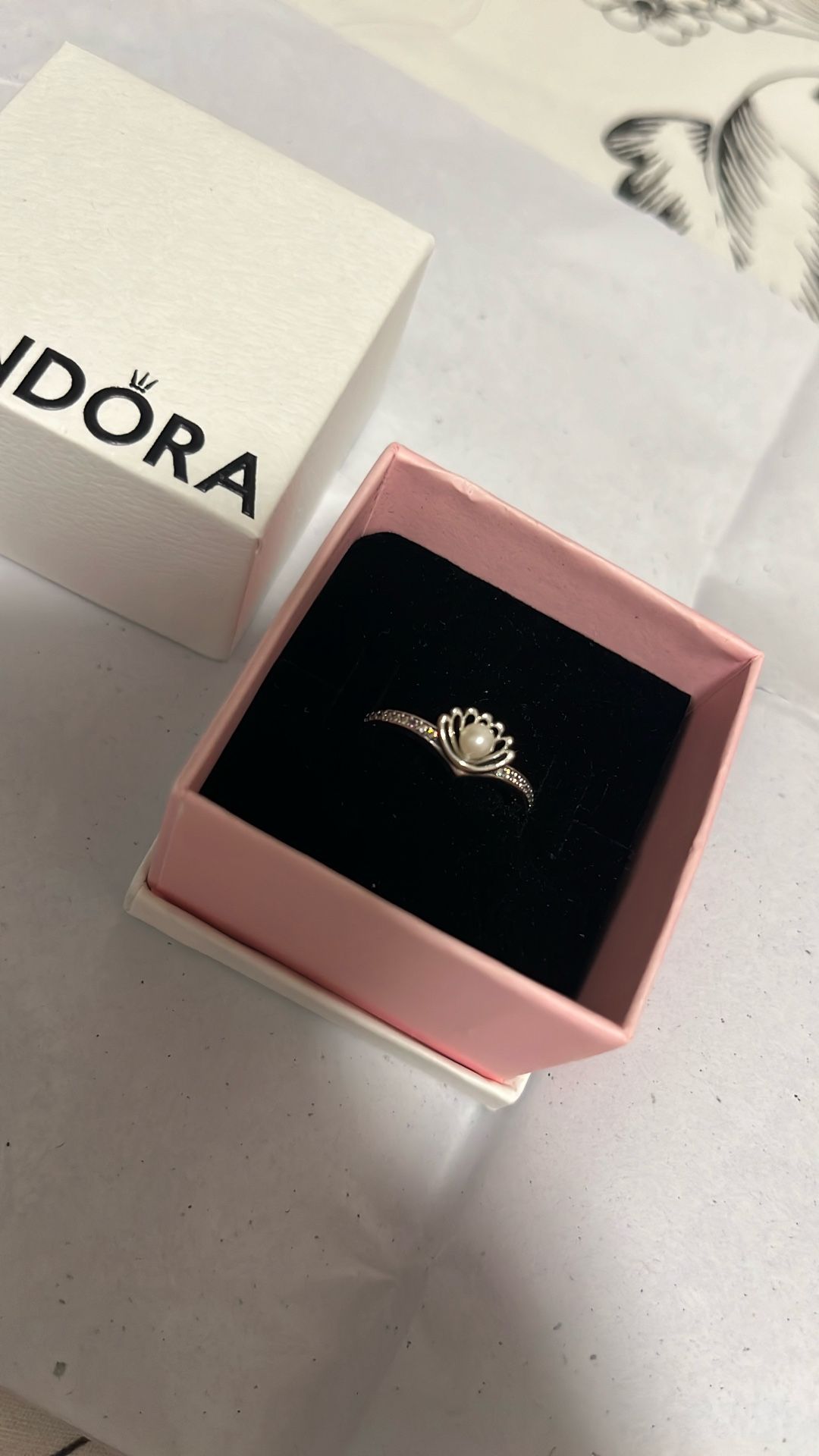 Pandora Disney Ariel Ring