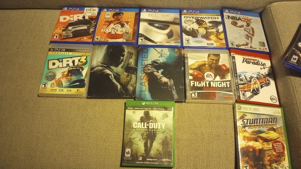mic ps4 games Xbox ps3