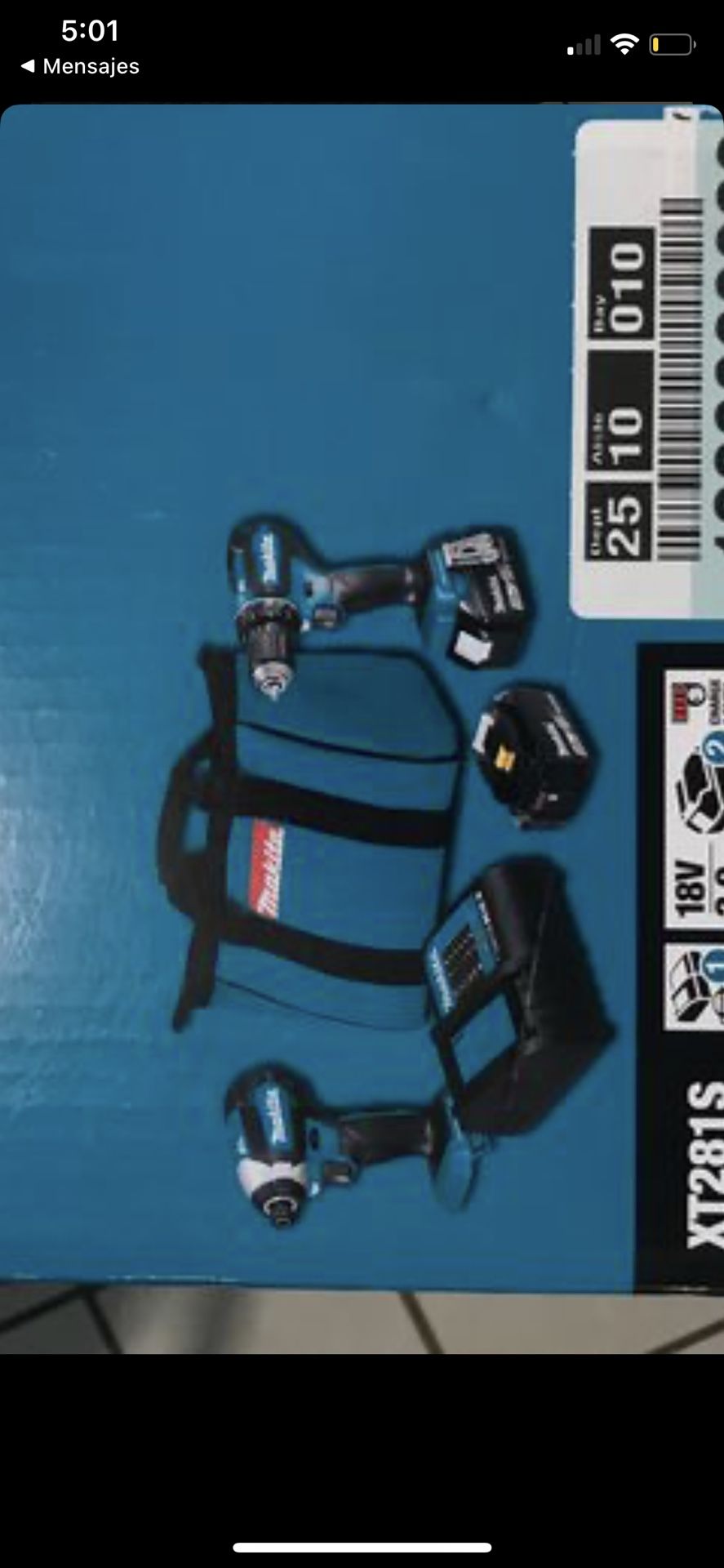 Makita-XT281S 18V LXT Brushless Drill & Impact Combo Kit