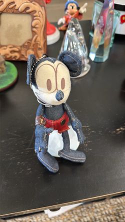 Disney Vintage Mickey Mouse Jean Plush
