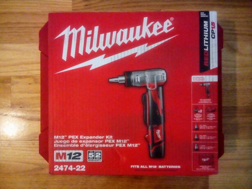 Milwaukee M12 Pex Expansion Kit