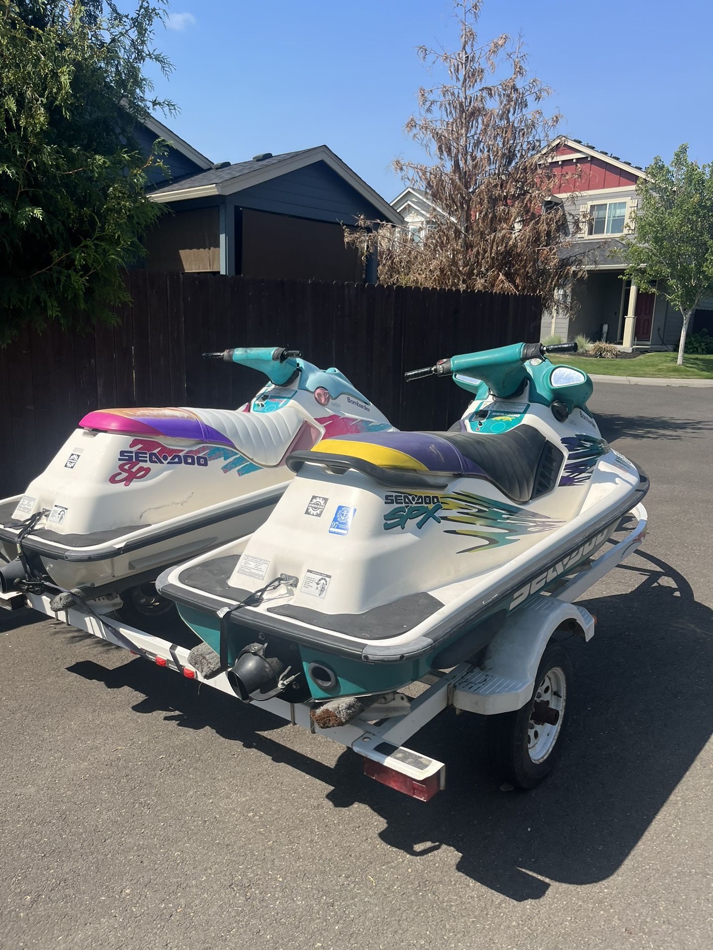 Two Seadoo Jet Skis 97&94